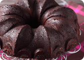 Ciambellone di cioccolato fondente