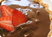 Crostata di Nutella e fragole
