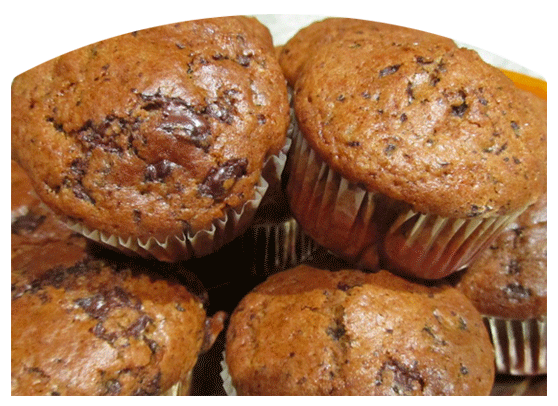 sl-Muffin pera e cioccolata