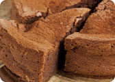 La torta paradiso al cioccolato